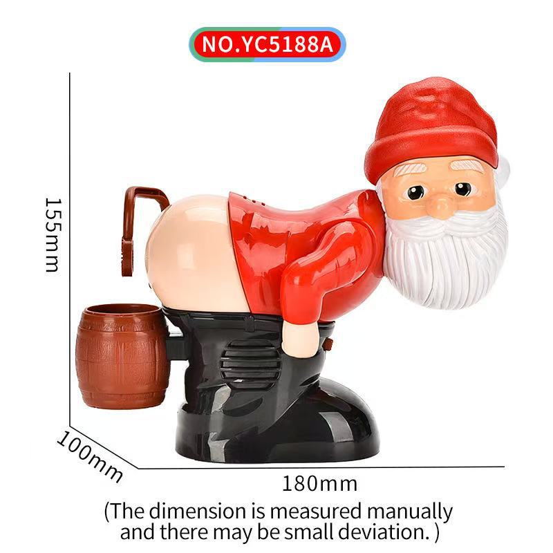 Funny Santa Bubble Machine, Holiday Gift